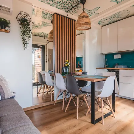 Rresort - Klimatyzowane Domki Nad Morzem - Basen I Sauna Semesterbostad Rewal